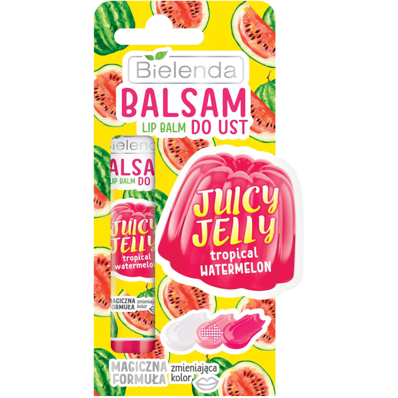 JUICY JELLY Lip balm, toning, watermelon 10g