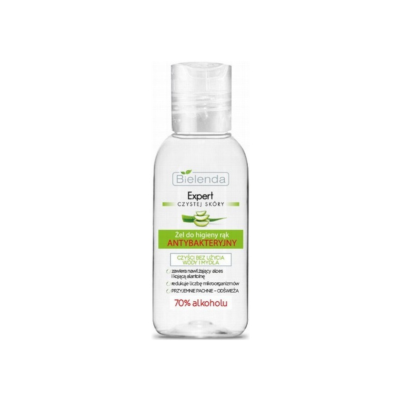 CLEAN SKIN EXPERT Hand hygiene gel with ANTIBACTERIAL effect (without using water)