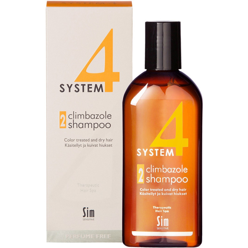 2 Climbazole Shampoo Color treated and dry hair 215ml