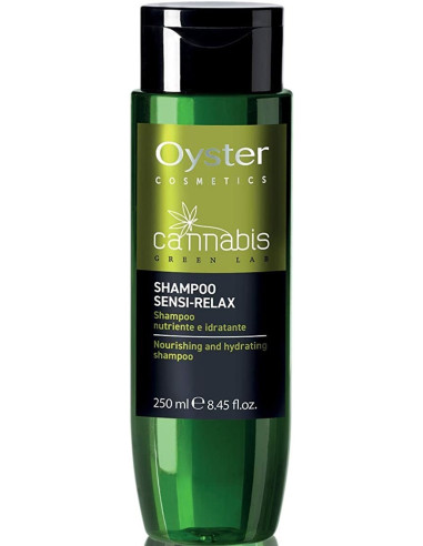 CANNABIS hair shampoo, nourishing, moisturizing, with hemp-seed extract, relaxing, 250ml