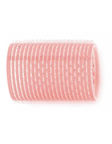 Matu ruļļi Velcro, ¨43 mm, rozā, 6 gab