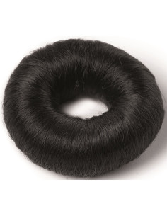 Synthetic hair bun, Black,...