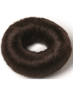 Synthetic hair bun, Brown,...