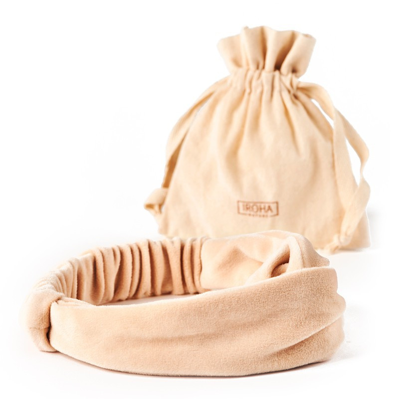 IROHA headband and cotton bag