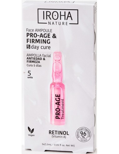 IROHA NATURE Anti-Age Retinol Treatment Ampoule 5x1,5ml