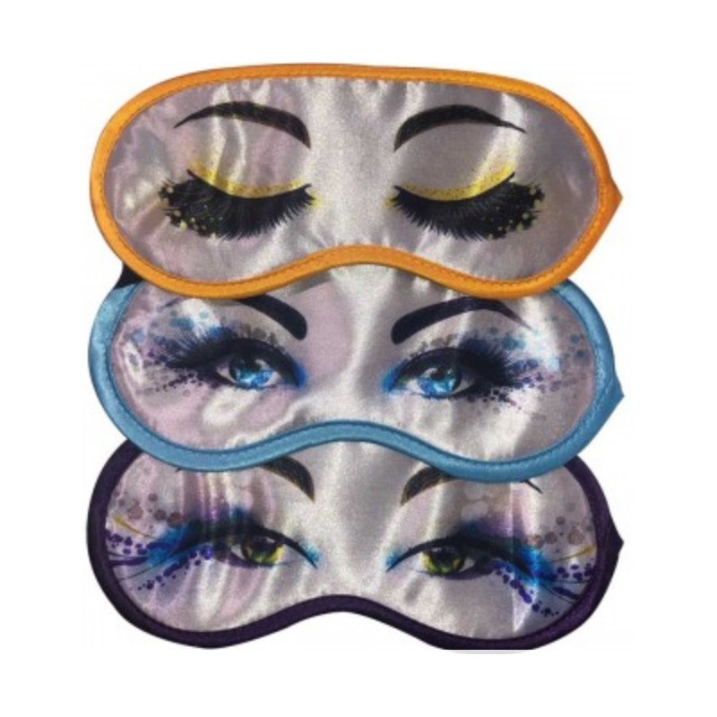Fabric sleeping mask "IRIS", 1 pcs