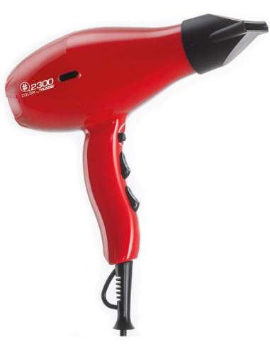 Hair dryer 2300 color, 1800-2100W, 19cm, 480gr, color red