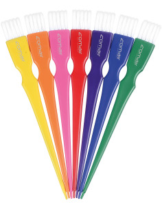 Tinting brushes Rainbow narrow