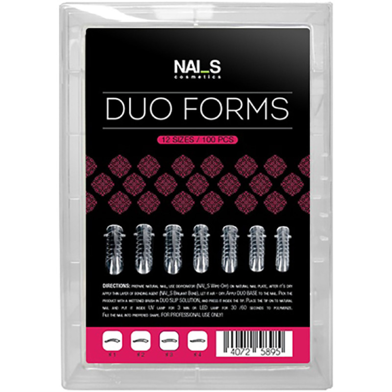 DUO Top Forms Proffesional Extendind Tips, №3 120pcs.