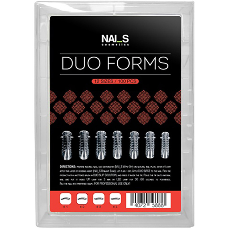 DUO Top Forms Proffesional Extendind Tips,№2 120pcs.