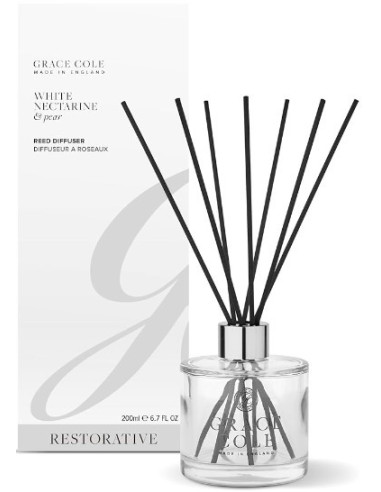 GRACE COLE Reed Diffuser White Nectarine and Pear 200ml
