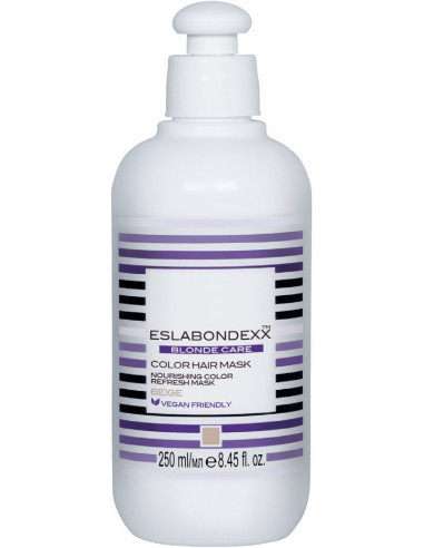 ESLABONDEXX BLONDE CARE Mask-Demi Beige hair color, moisturizes-improves tone 250ml