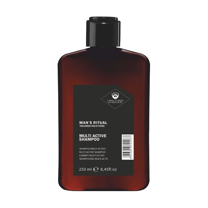 DEAR BEARD MAN'S RITUAL Shampoo, multi-active effect 250ml