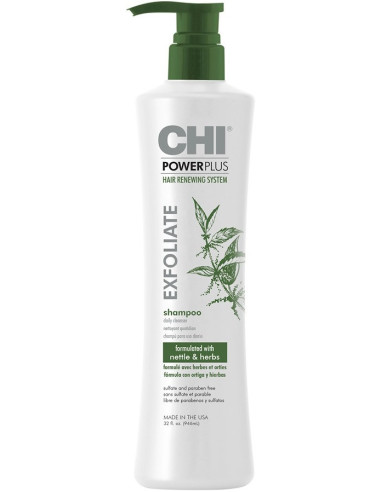 CHI Power Plus Exfoliate Shampoo - eksfoliācijas šampūns 946 ml