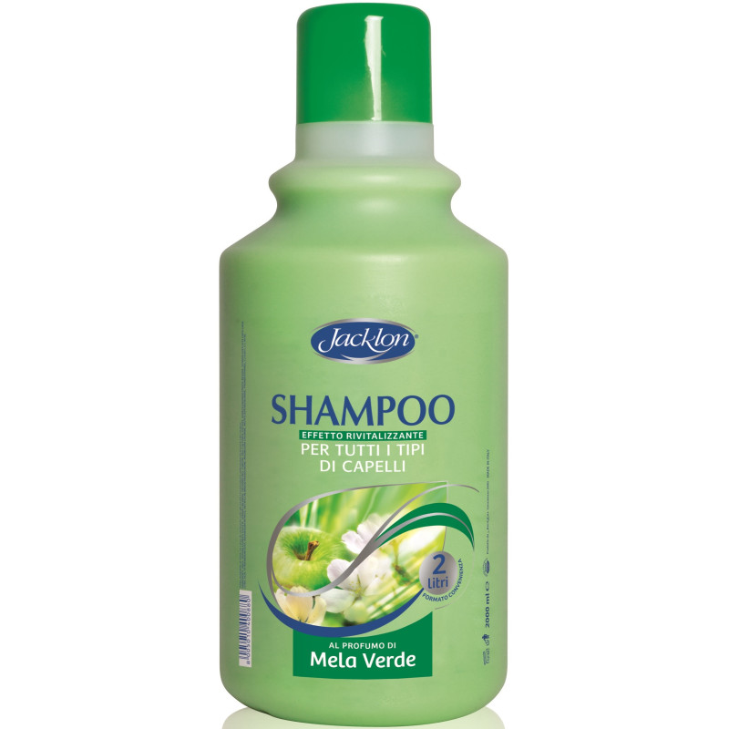 JACKLON JKARE Šampūns taukainiem matiem, zaļais ābols,2000ml