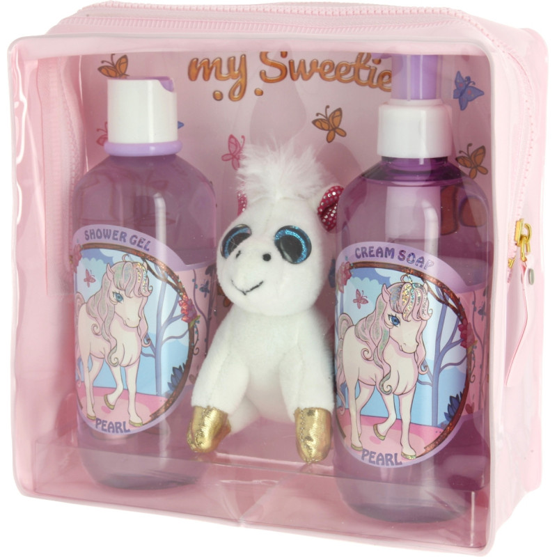 My Sweetie Pearl Kit of shower gel + soap, creamy + toy 2x250ml