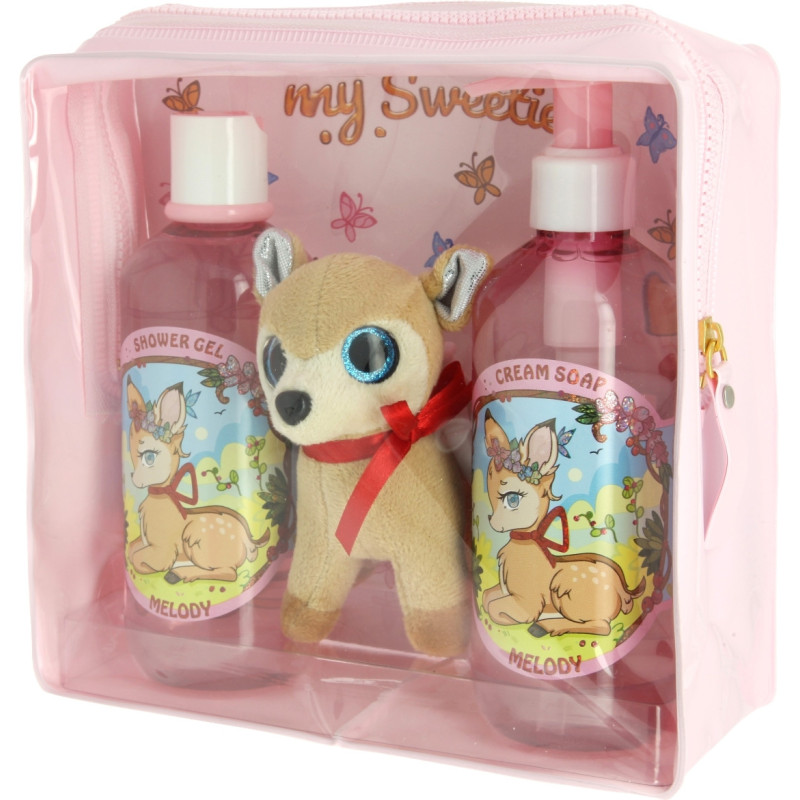 My Sweetie Melody Kit of shower gel + soap, creamy + toy 2x250ml