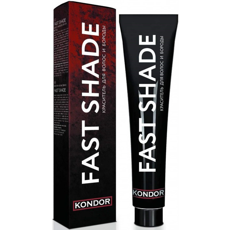 KONDOR Fast Shade-4  krāsa matiem un bārdai 60ml