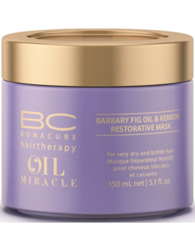 BC Bonacure Oil Miracle Barbary Fig atjaunojoša maska 150ml