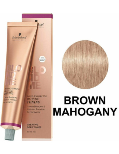 BlondMe DT-BROWN-MAHOGANY toning creamcolor, 60ml