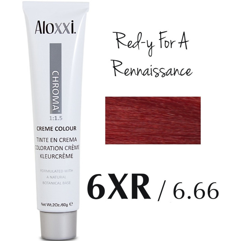 ALOXXI RED - Y FOR A RENAISSANCE - creme colour, 60g.