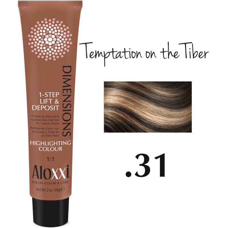 ALOXXI DIMENSIONS - TEMPTATION ON THE TIBER matu krāsa šķipsnām 60ml