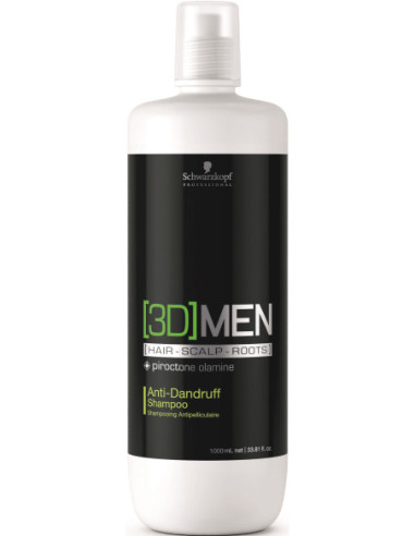 3DMen Anti-Dandruff shampoo 1000ml