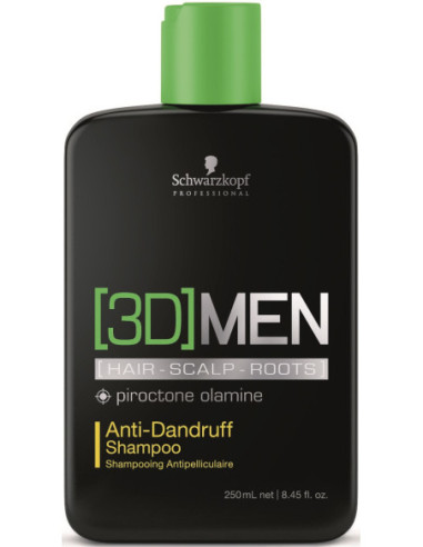 3DMen Anti-Dandruff shampoo 250ml