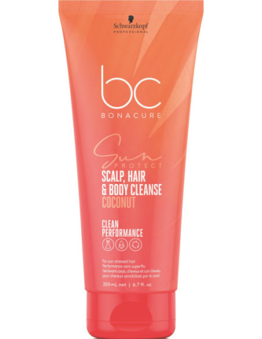 BC Sun 3in1 Scalp,Hair&Body shampoo 200ml