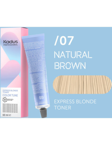 Kadus Professional Color Tune Express Blonde tonējošā matu krāsa /07 60ml