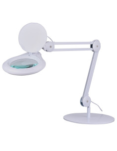 Magnifying lamp with table...