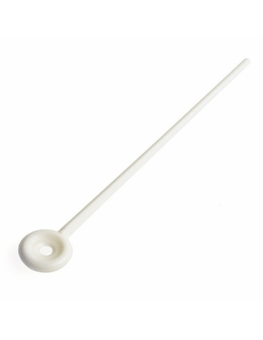 Hairpins for plastic wave curlers, white, 100 pcs.