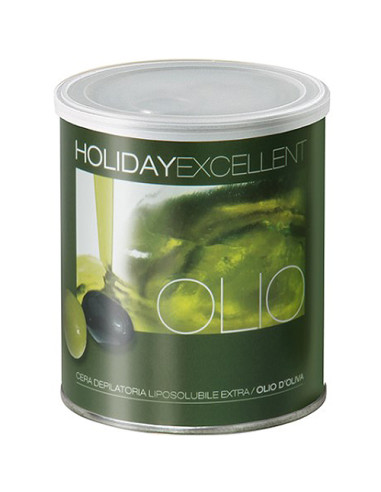 HOLIDAY EXCELLENT Vasks epilācijai ar olīveļļu nav alerģisks 800ml