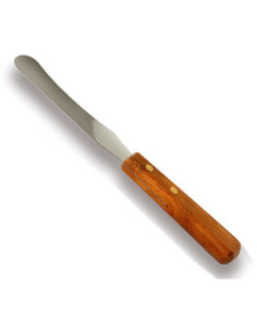 HOLIDAY Wax spatula curved