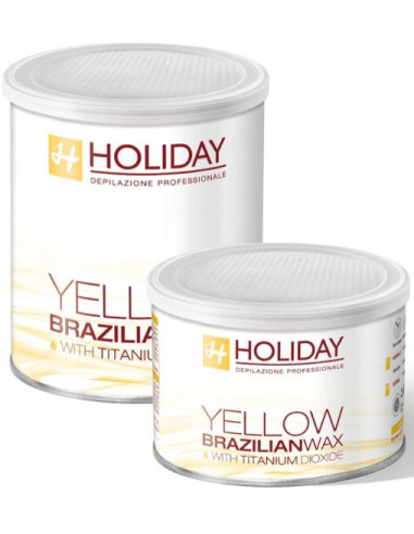 HOLIDAY BRAZILIAN Wax elastic (yellow) 800ml