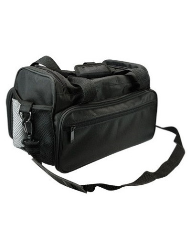 Bag for tools, 3 compartments, black, 20x34x24cm