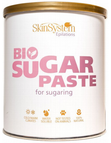 SkinSystem BIO SUGAR cukura pasta, vidējas cietības 1100g